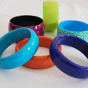 Plastic Bangle Bracelets